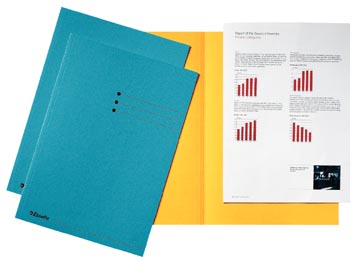[2113402] Inlegmap Gelijke Kanten (Blauw)