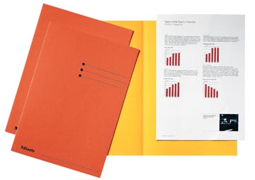 [2113413] Inlegmap Gelijke Kanten (Oranje) 