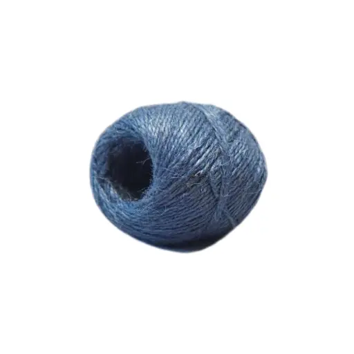[2/1500BL] jutetouw 100gr. (blauw)