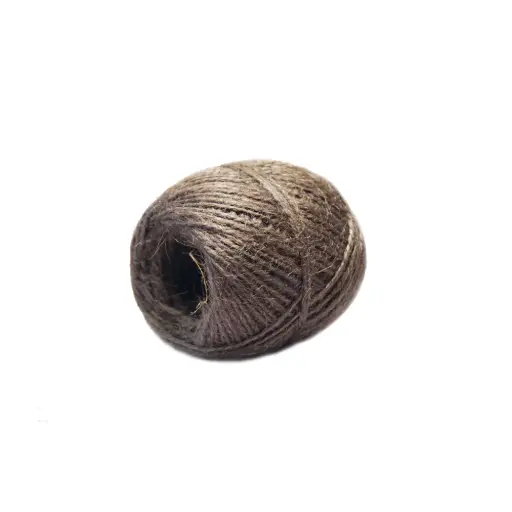 [2/1500BR] jutetouw 100gr. (bruin)