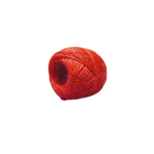 [2/1500RO] jutetouw 100gr. (rood)