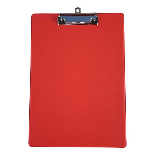 [100483] Klemplaat A4 (rood)
