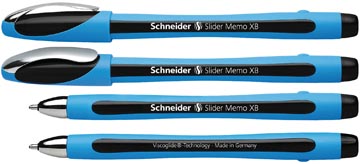 [150201] Schneider Balpen Slider Memo Xb, Zwart, 1.4Mm