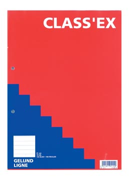 [2511] Cursusblok Class'Ex A4 70Gr (Gelijnd)