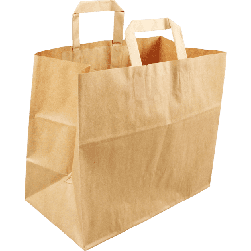 [KBF25] Kraftzak 70Gr (32+17X25Cm, Bruin, 50)