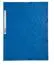 [E55502E] elastomap 3 kleppen in glanskarton met rugetiket, 400g/m2 - a4 - blauw 