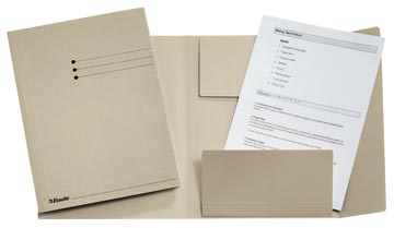 [1033307] MAP 3 KLEPPEN 300GR A4 (GRIJS)