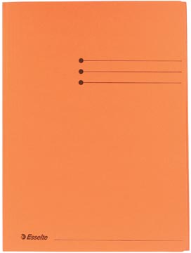 [1033313] Map 3 Kleppen 300Gr A4 (Oranje)