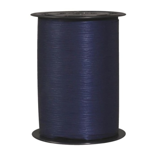 [ML12053] Mat Line Lint, Marine Blauw, Crêpepapier Effect, Matte Afwerking Matline Crepon - 10Mm X 250M