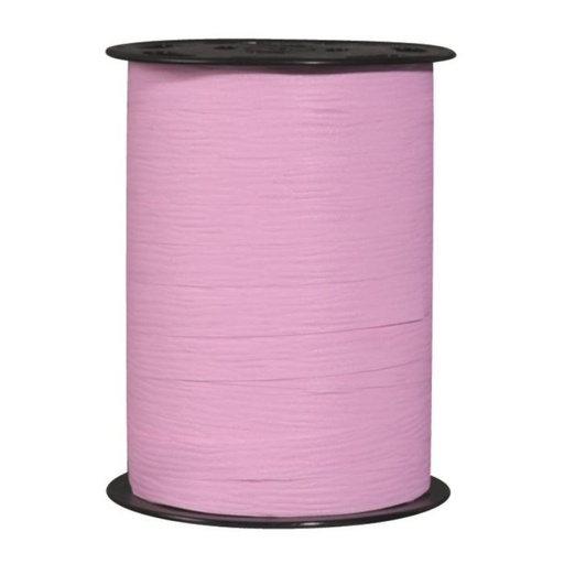 [ML12206] Mat Line Lint, Licht Roos, Crêpepapier Effect, Matte Afwerking Matline Crepon - 10Mm X 250M