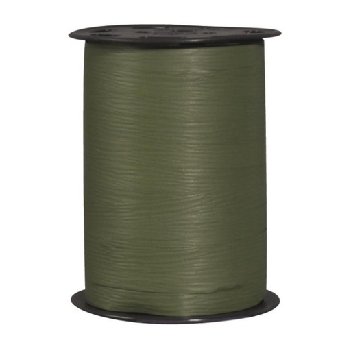 [ML13507] Mat Line Lint, Olijfgroen, Crêpepapier Effect, Matte Afwerking Matline Crepon - 10Mm X 250M