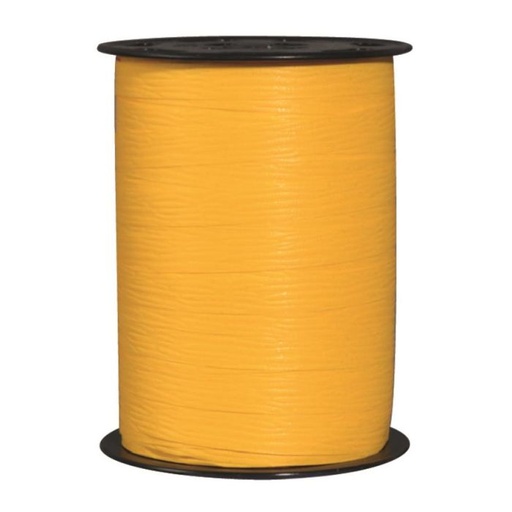 [ML19002] Mat Line Lint, Geel, Crêpepapier Effect, Matte Afwerking Matline Crepon - 19Mm X 100M