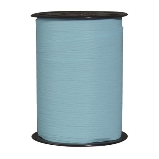 [10000555] Mat Line Lint, Hemelsblauw, Crêpepapier Effect, Matte Afwerking Matline Crepon - 19Mm X 100M