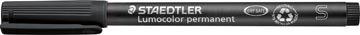 [313-9] Lumocolor Staedtler 313 Permanent (Dikte 0.4Mm Zwart)