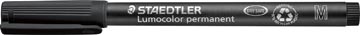 [317-9] Lumocolor Staedtler 317 Permanent (Dikte 1Mm Zwart)