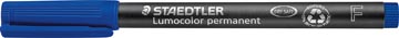 [318-3] Lumocolor Staedtler 318 Permanent (Dikte 0.6Mm Blauw)