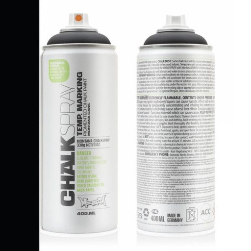 [376221] Montana Chalk Spray (Black)