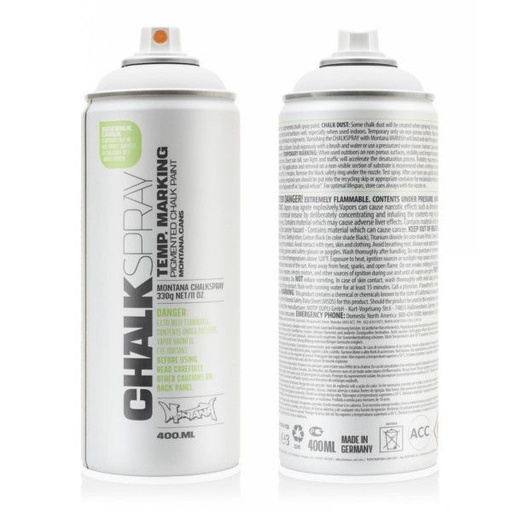 [376238] Montana Chalk Spray (White)