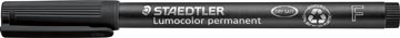 [318-9] Lumocolor Staedtler 318 Permanent (Dikte 0,6Mm Zwart)