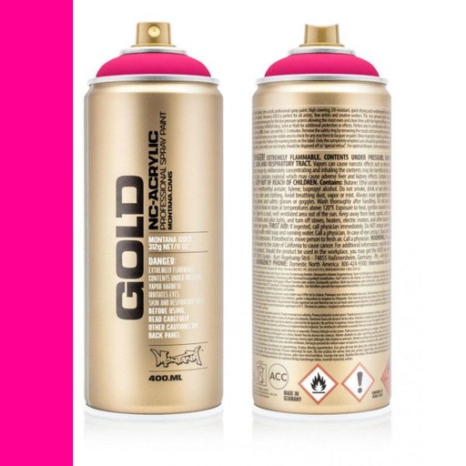 [283840] MONTANA GOLD (FLUO GLEAMING PINK)