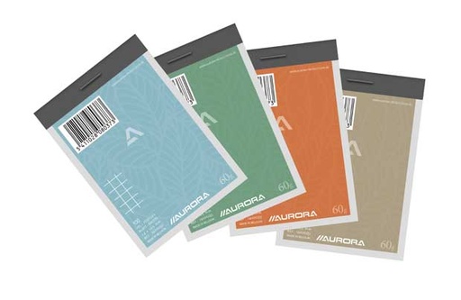 [1400GQ5] Notablok Kopgeniet (7,4X10,5Cm, Geruit)