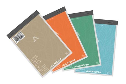 [1600GQ5] NOTABLOK KOPGENIET (14,8X10,5CM, GERUIT)