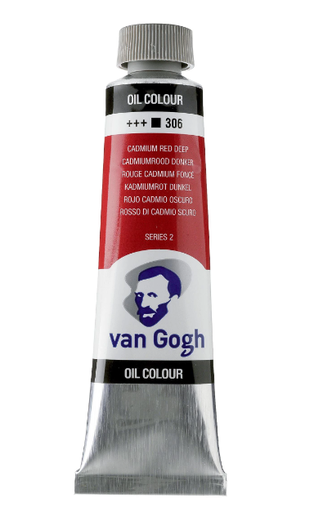 [02053063] Van Gogh Olieverf Tube 40 Ml Cadmiumrood Donker 306