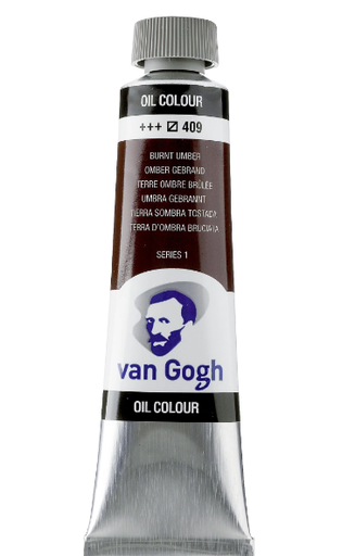 [02054093] Van Gogh Olieverf Tube 40 Ml Omber Gebrand 409
