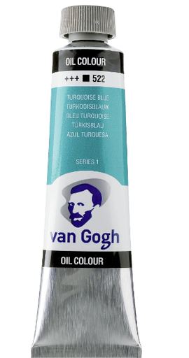[02055223] Van Gogh Olieverf Tube 40 Ml Turkooisblauw 522