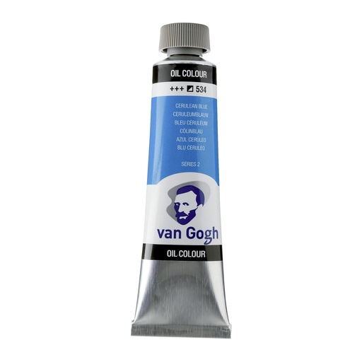 [02055343] Van Gogh Olieverf Tube 40 ml Ceruleumblauw 534