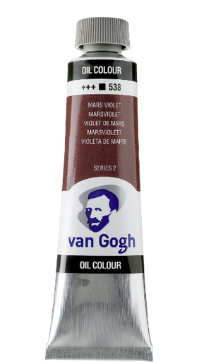[02055383] Van Gogh Olieverf Tube 40 Ml Marsviolet 538