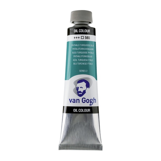 [02055653] OLIEVERF VAN GOGH (PHTALOTURKOOISBLAUW, 40ML)