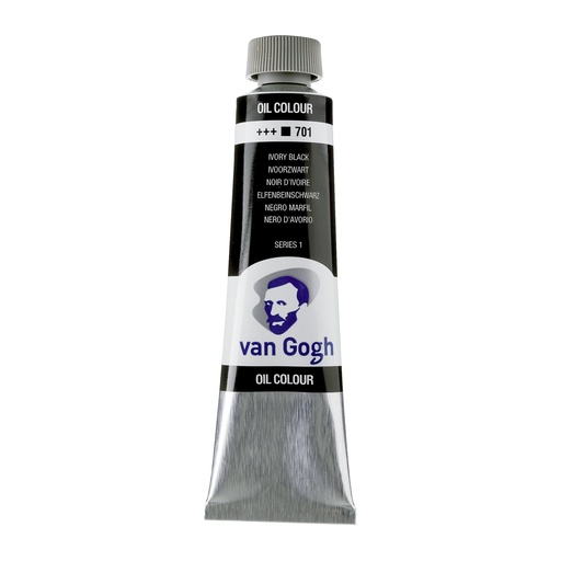 [02057013] Van Gogh Olieverf Tube 40 Ml Ivoorzwart 701