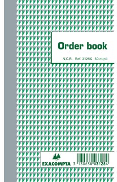 [3128X] ORDERBOOK NCR (175X105, 2-VOUD 1 LIJN)