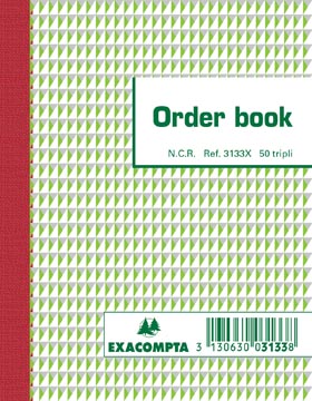 [E3133] Orderbook Ncr (13.5X10.5, 3-Voud)