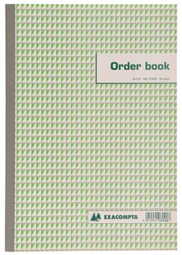 [E3140] Orderbook Ncr (297X21, 2-Voud Gelijnd)