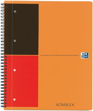 [001402] Oxford Schrift A4+ 80Blz PP (Gelijnd)