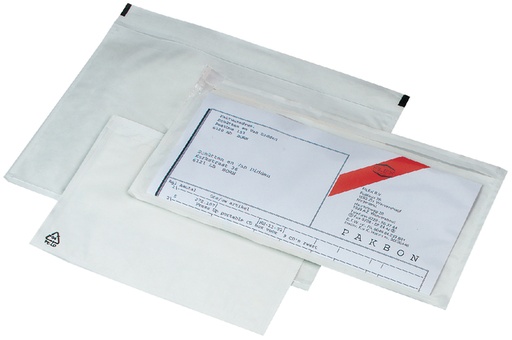 [H*60040] Paklijstenvelop 250 Stuks (110X220Mm)