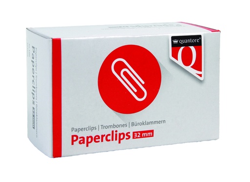[9243622] PAPERCLIPS 32MM, 100st