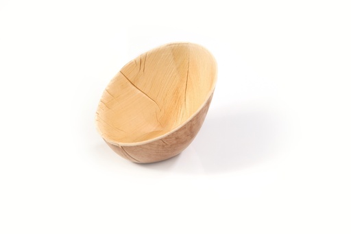 [S57594] Palm kom ovaal schuin 120 x 86 x h72/30 mm