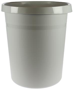 [181911] Papiermand Han Grip 18 liter rond grijs