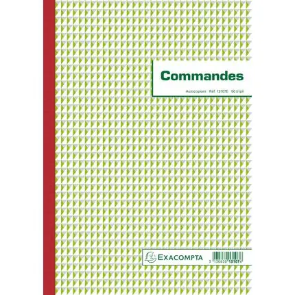 [13107E] Bestelboek A4 3-V Franstal.