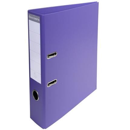 [E53757E] ORDNER EXACLAIR (75MM, PAARS)