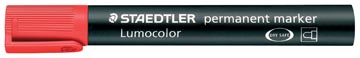 [352-2] PERMANENTE MARKER (RONDE PUNT, ROOD)