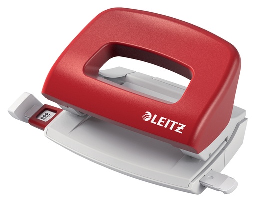 [50580025] Perforator Leitz Nexxt Mobiele 10 Vel Rood
