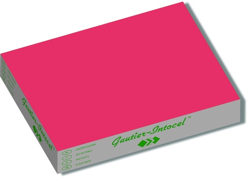 [P005] placemats 500 stuks (fond rood) 30x39cm