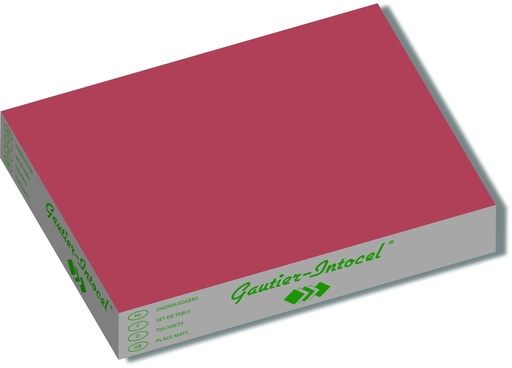 [P031] placemats 500 stuks (terracotta) 30x39cm