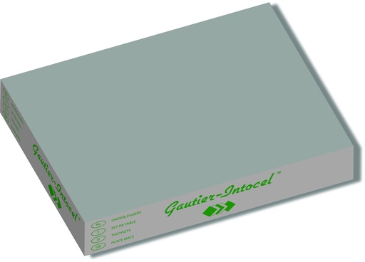 [P034] placemats 500 stuks (fond grijs) 30x39cm