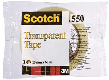 [5501566] Plakband Scotch 550 (15Mmx66M)