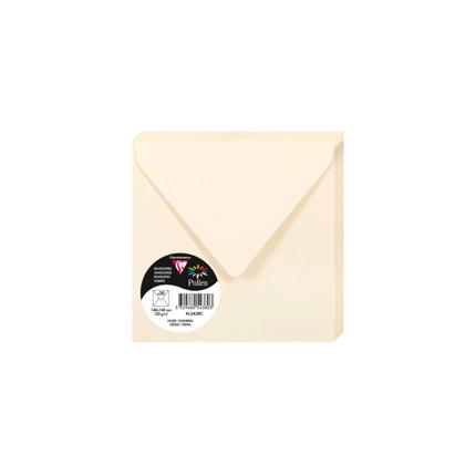 [5438C] omslagen 20 stuks (140x140mm, creme)